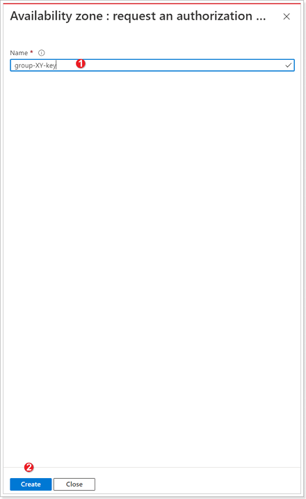 Request Authorization Key